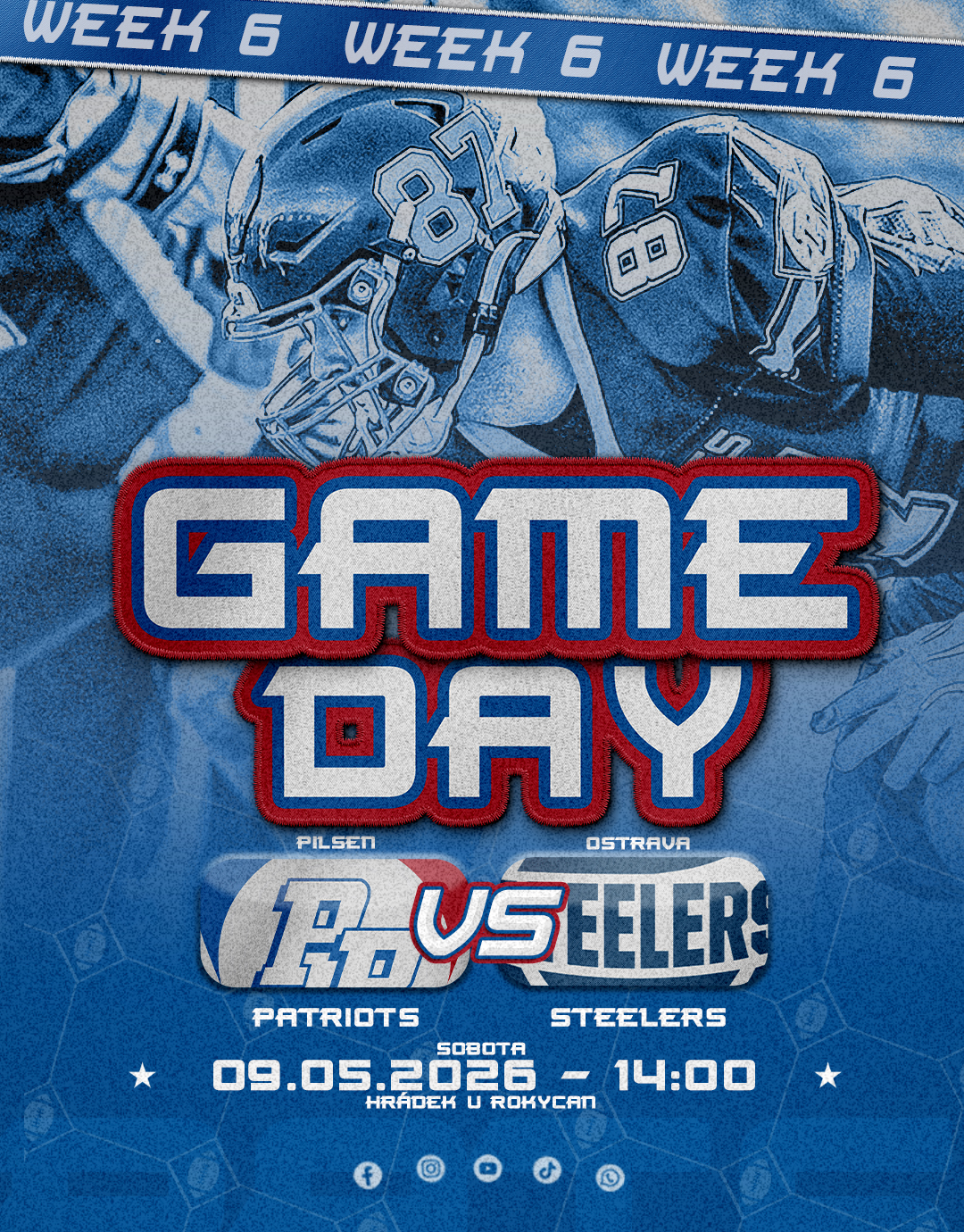 Pilsen Patriots vs Ostrava Steelers
