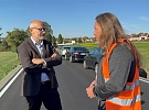 Náměstek hejtmana Pavel Čížek zkontroloval silniční stavby ve třech okresech