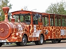 Do zoo s novým vláčkem se žirafou