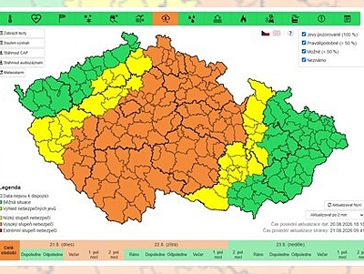 Blíží se silné bouřky s kroupami. Výstraha platí pro Plzeň i celý kraj