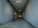 Podchod pod železnicí v ulici U Prazdroje je přívětivější