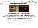 Zvýhodněné vstupenky pro seniory do divadla Josefa Kajetána Tyla v Plzni - červen 2026