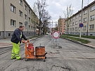 Správa veřejného statku opravuje Revoluční ulici, hotovo má být v červnu
