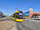 Rozsáhlá rekonstrukce tramvajové trati na Skvrňany končí, od 1. května se na ni vrací provoz