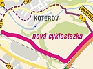 Nová cyklostezka spojí Koterov se Starým Plzencem