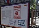 Hurvínek oslavuje stovku na nových výstavních panelech