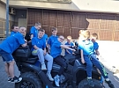 Malí strážníci na skutečné služebně městské policie