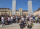 Dva američtí veteráni uctili památku padlých vojáků u Díky, Ameriko!, setkali se s plzeňskými školáky a poobědvali s primátorem