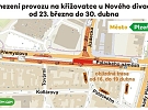 Rekonstrukci tramvajové trati Skvrňanská čeká dopravně nejnáročnější fáze