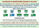 HLASOVÁNÍ O RADČICKÉM ZNAKU A VLAJCE