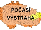 Vlna veder pokračuje. Meteorologové vydali výstrahu. Hrozí také silné bouřky