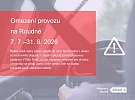 Oprava silnice a pokládka nových kabelů omezí během léta provoz na Roudné