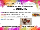 Kurz keramiky pro děti - duben 2026