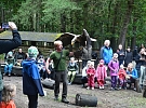 Den s myslivci přilákal na Sofronku téměř 300 lidí, většinou rodiny s dětmi
