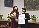 Město Plzeň poblahopřálo sbormistryni Bedřišce Koželuhové