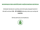 Informace pro návštěvníky Božkovského ostrova