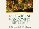 Rozsvícení vánočního betlému