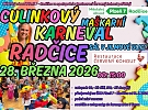 Culinkový maškarní karneval Radčice