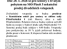 Prodej zvýhodněných divadelních vstupenek pro seniory na únor 2026