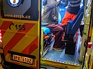 Strážníci zprostředkovali pomoc muži po záchvatu